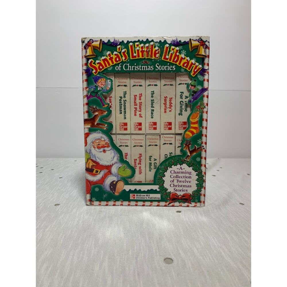 Santa's Little Library of Christmas Stories-12Mini Books
